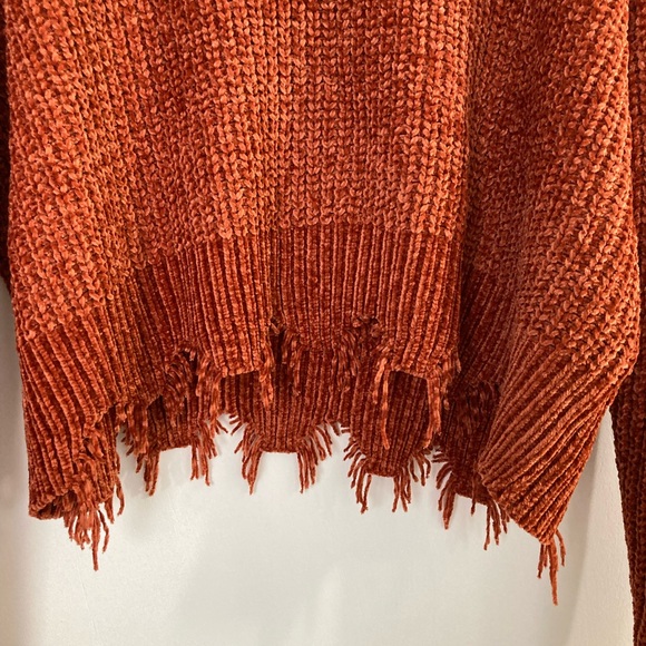 NWOT 🎀 Belle Du Jour Destructed Sweater - Picture 5 of 13